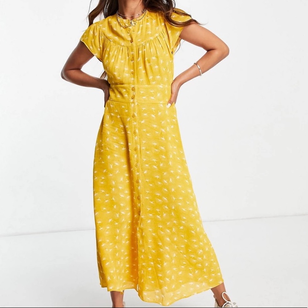 Whistles yellow Dandelion dress